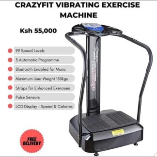 Crazy fit vibrating exercise machine